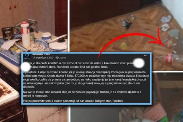 SAŽALILA SAM SE JER IMA 8 DECE: Violeta iz Šapca je ženi oprostila 3 kirije zbog korone, a sada je u DUGOVIMA! FOTO