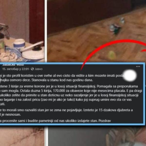 SAŽALILA SAM SE JER IMA 8 DECE: Violeta iz Šapca je ženi oprostila 3 kirije zbog korone, a sada je u DUGOVIMA! FOTO