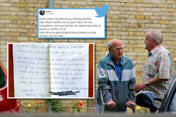 DOBIO JE TUŽNO PISMO OD PENZIONISANOG POLICAJCA I NIJE MOGAO DA ŽMURI: Doktor iz Srbije treba svima da bude PRIMER!