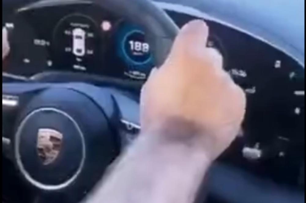 VOZAČ IDIOT I PORŠE OD 100.000 EVRA: Šta može da pođe naopako? (VIDEO)