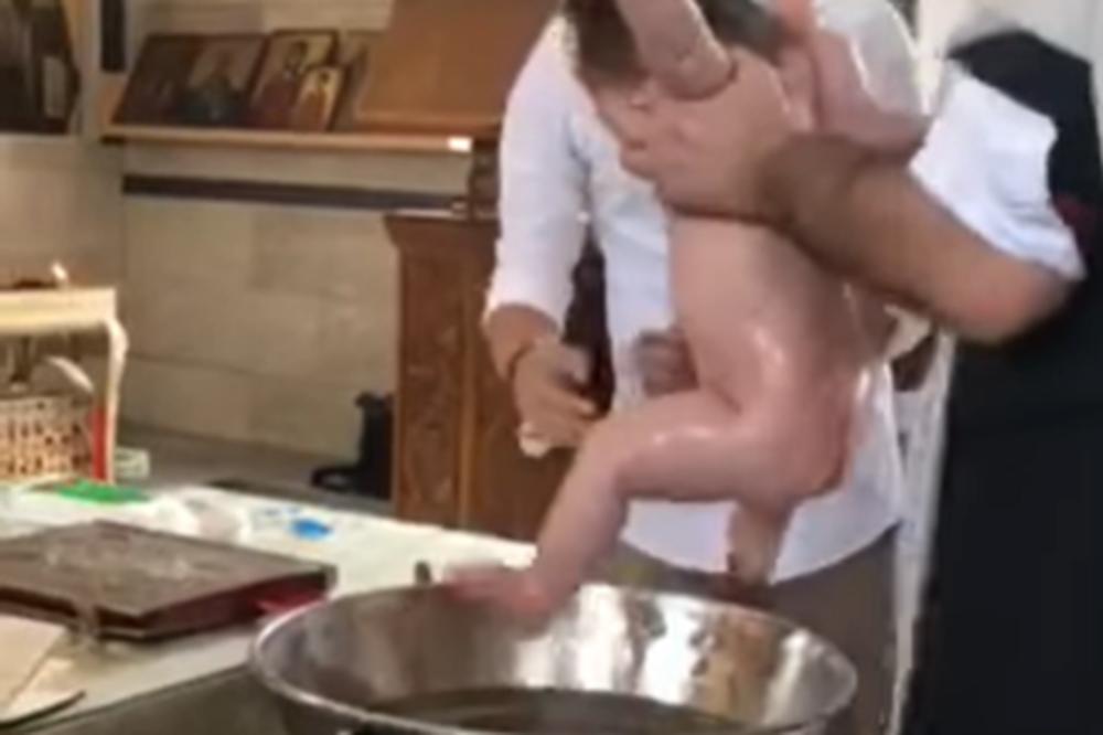 STRAVA I UŽAS TOKOM KRŠTENJA: Beba umrla prilikom obreda, PRAVOSLAVNA CRKVA odbija da promeni RITUAL!