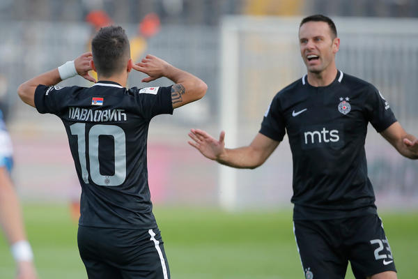 EVROGOL PARTIZANOVOG DETETA: Magičan poluvolej Lazara Pavlovića za TV špice! (VIDEO)