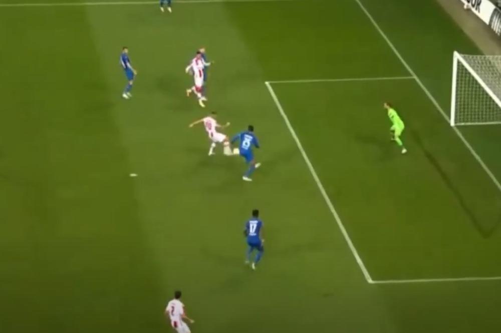 STRAŠNO ŠTA PROMAŠI SPIRIDONOVIĆ: Zvezda imala kolosalnu šansu - ni sam ne zna kako je ovo uspeo! (VIDEO)