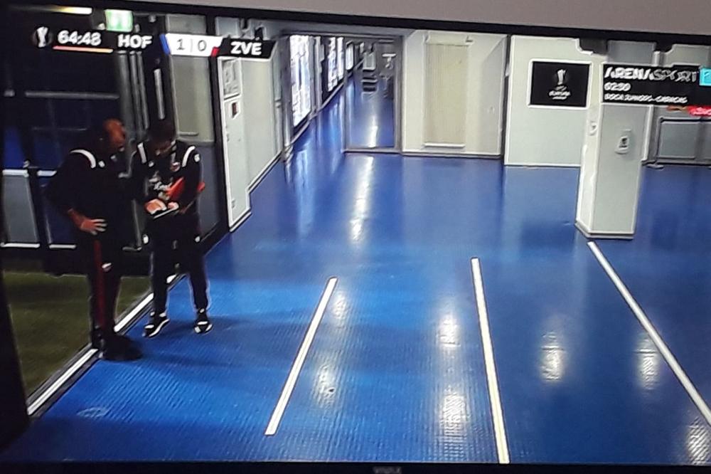 STANKOVIĆ DOBIO CRVENI, PA URADIO STVAR O KOJOJ ĆE DA SE PRIČA: Neverovatna scena sa meča Zvezde i Hofenhajma!