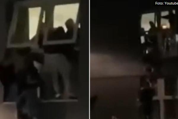 POLICIJA RAZBILA KORONA PARTI, KLINCI KRENULI DA ISKAČU KROZ PROZOR: Da li možete da poverujete u ovo?! (VIDEO)