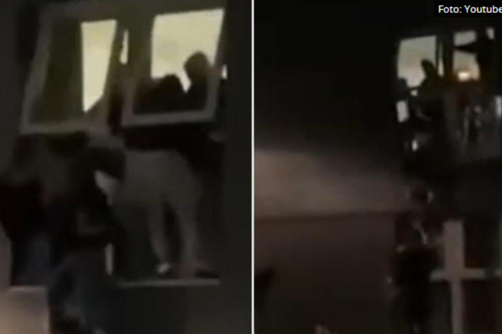 POLICIJA RAZBILA KORONA PARTI, KLINCI KRENULI DA ISKAČU KROZ PROZOR: Da li možete da poverujete u ovo?! (VIDEO)