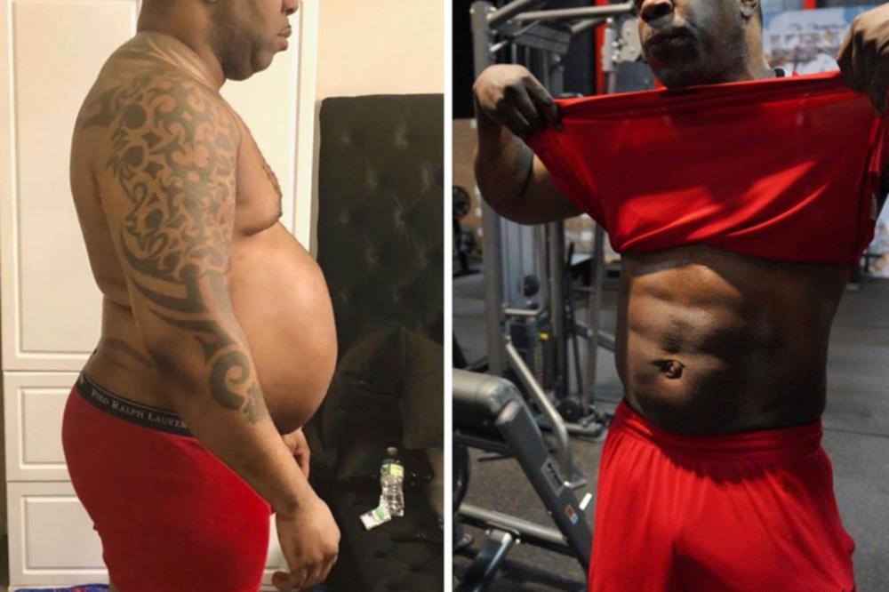 AMERIČKI REPER ŠOKIRAO TRANSFORMACIJOM: Kako je moguće OD DEBELJKA SA STOMAČINOM FRAJER SA PLOČICAMA?! (FOTO)