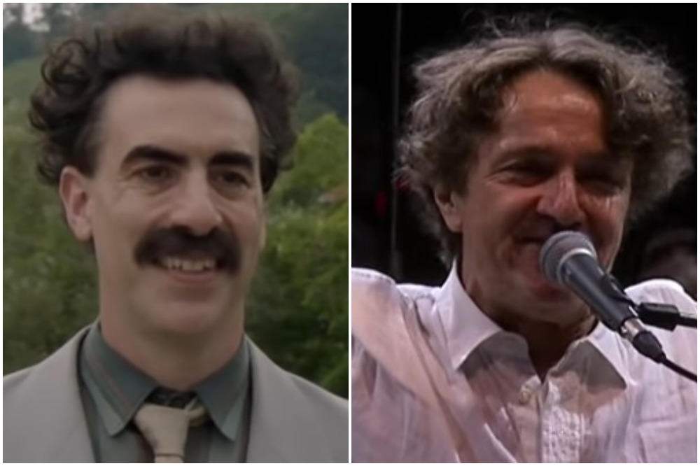 KAKO JE OVO MOGUĆE? Borat DRPIO od Gorana Bregovića! U AMERIKU su ga isratili uz KALAŠNJIKOV! (VIDEO)