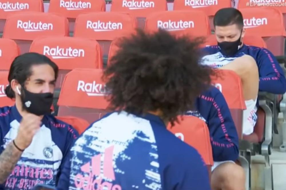 IGRAČ REALA NA EL KLASIKU PLJUJE ZIDANA PRED SVIMA: Sve sluša Luka Jović i opet je na udaru, ali zbog drugih stvari