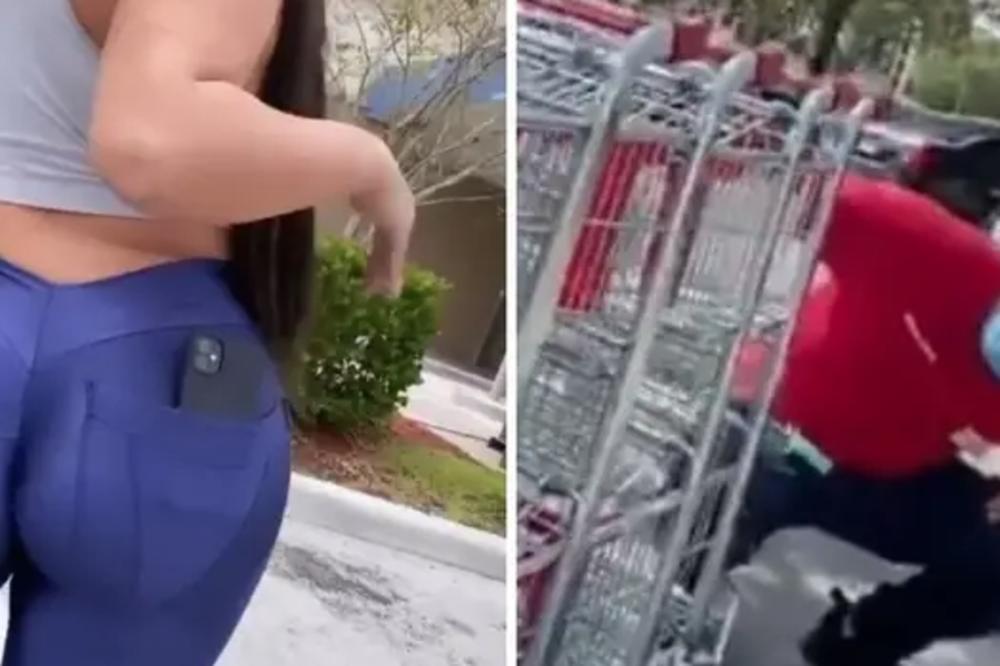 STAVILA JE KAMERU U ZADNJI DŽEP DA SNIMI KAKO JOJ MUŠKARCI GLEDAJU GUZU: Rezultati eksperimenta su SPEKTAKL (VIDEO)