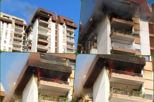 SLAVSKA SVEĆA BUKNULA DOK SE DETE TUŠIRALO: Novi detalji požara na Dorćolu, evakuišu se stanari!