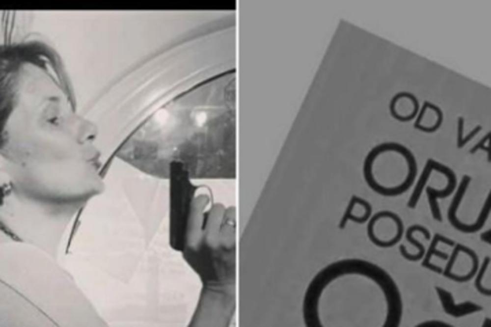 SKANDAL U ŠKOLI! Profesorka se slikala sa PIŠTOLJEM U RUKAMA, roditelji su očajni, ČLANICA JE najjače stranke!