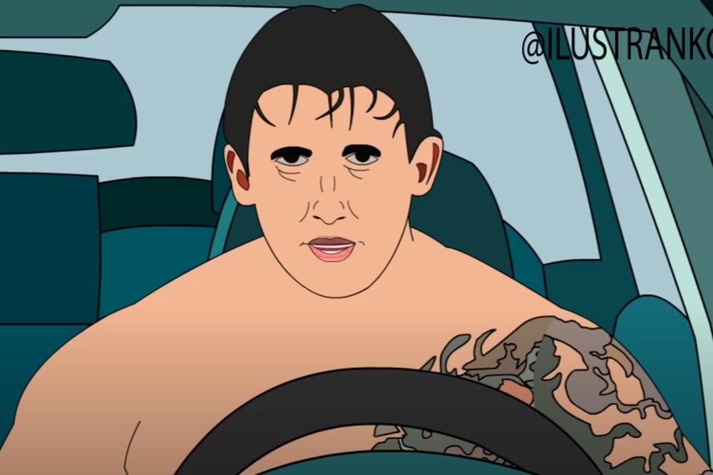 KRISTIJAN GOLUBOVIĆ DOBIO CRTANI FILM, VIDELO GA POLA MILIONA LJUDI! Sunđer Bob će biti zaboravljen! (VIDEO)