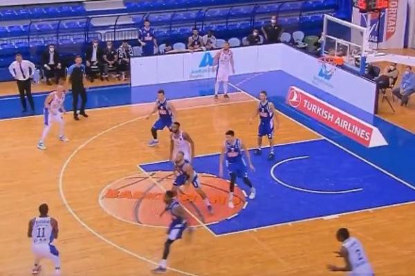 ABALIGAŠKI SPEKTAKL U EVROKUPU: Vajthed uz zvuk sirene srušio Budućnost! (VIDEO)