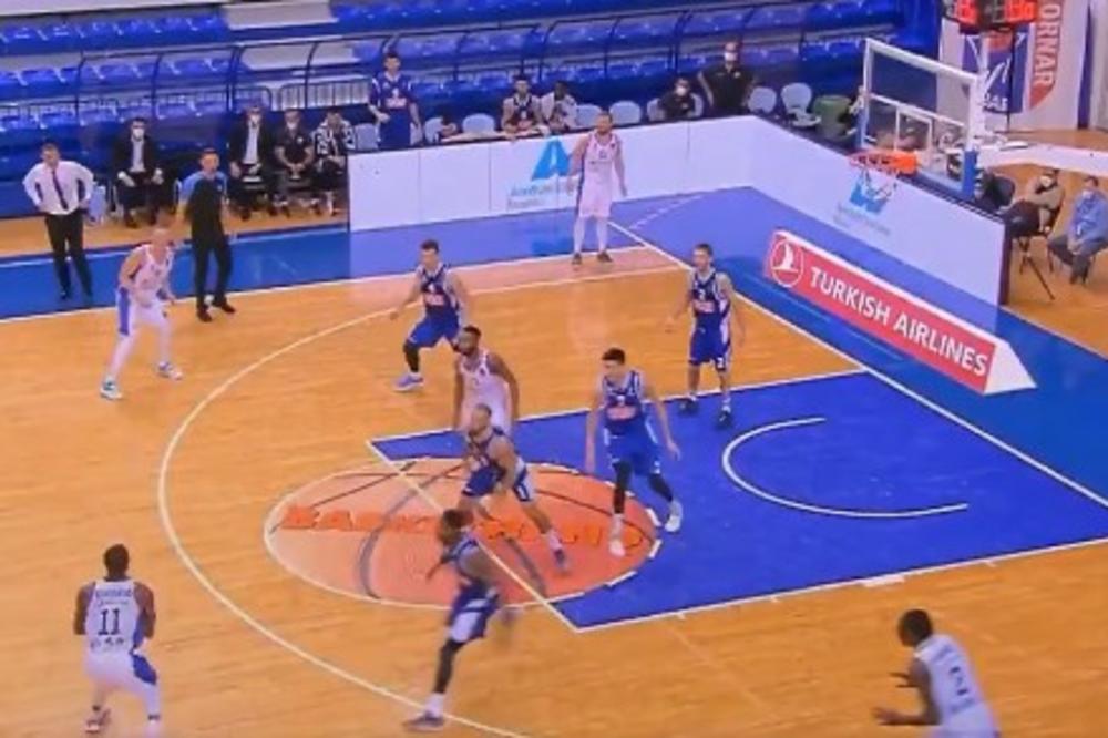 ABALIGAŠKI SPEKTAKL U EVROKUPU: Vajthed uz zvuk sirene srušio Budućnost! (VIDEO)