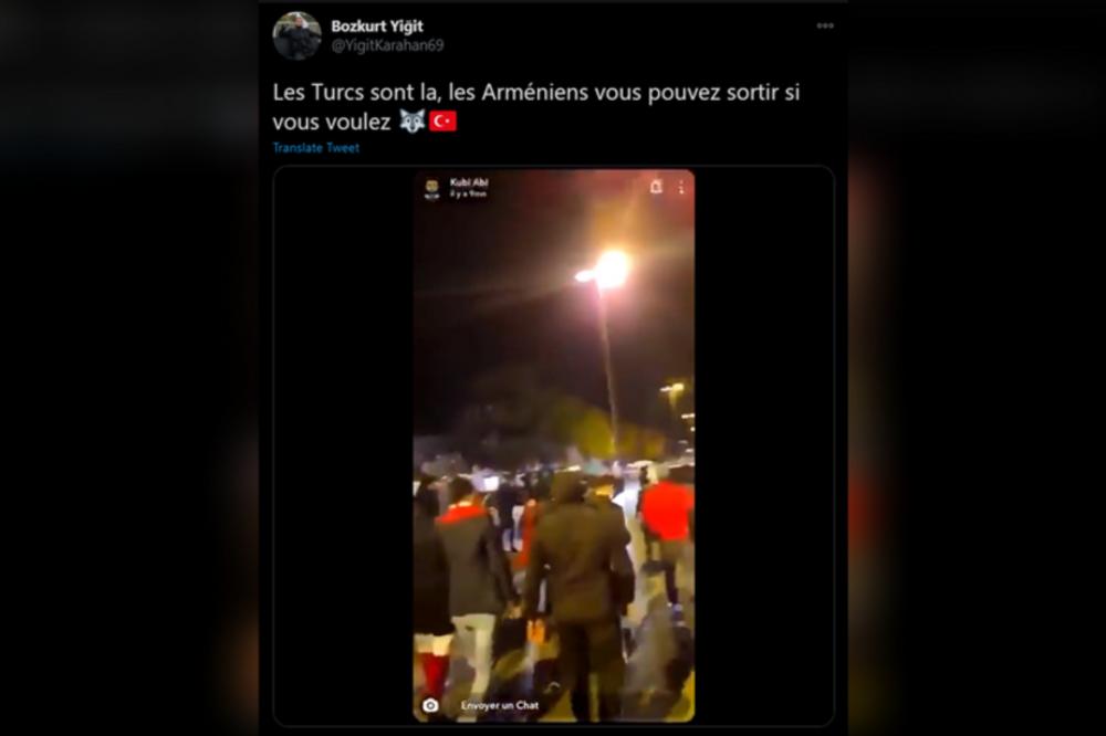 BESNI TURCI IZAŠLI NA ULICE U FRANCUSKOJ! Blokirali puteve posle sukoba sa JERMENIMA! (VIDEO)