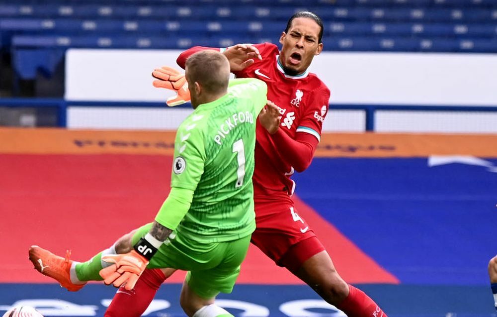 Džordan Pikford, Virdžil van Dajk