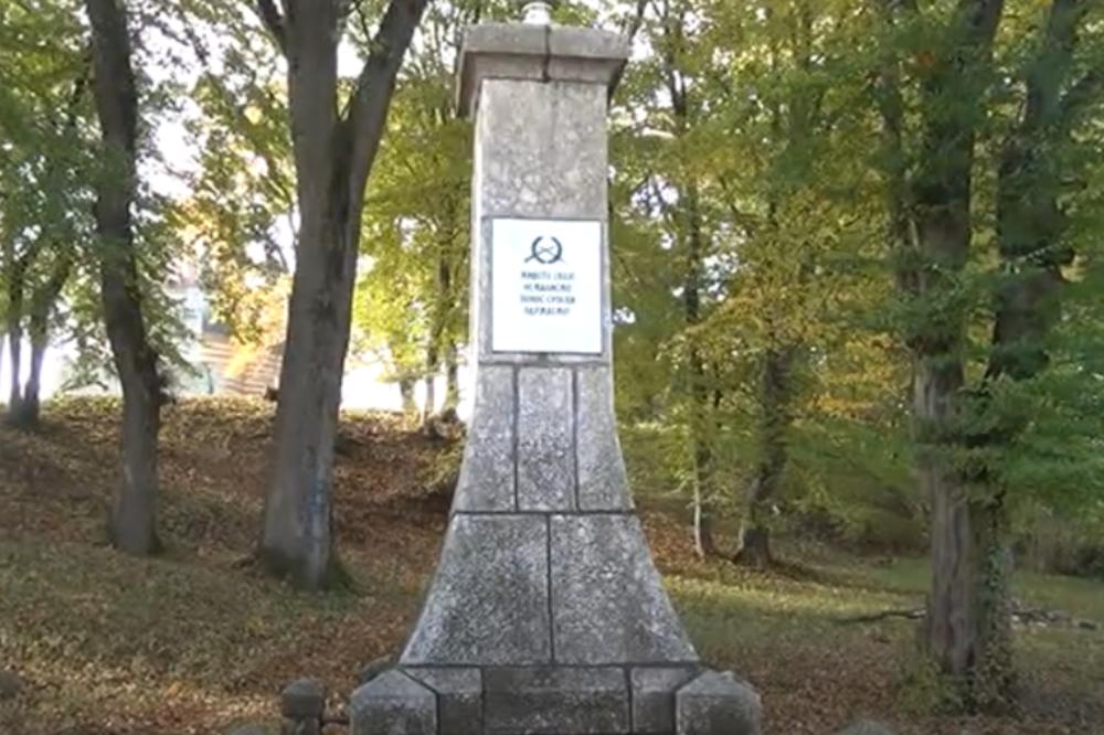 UŽAS NA SAVINCU: Vandali uništili spomenik junacima Prvog svetskog rata i balkanskim ratovima!