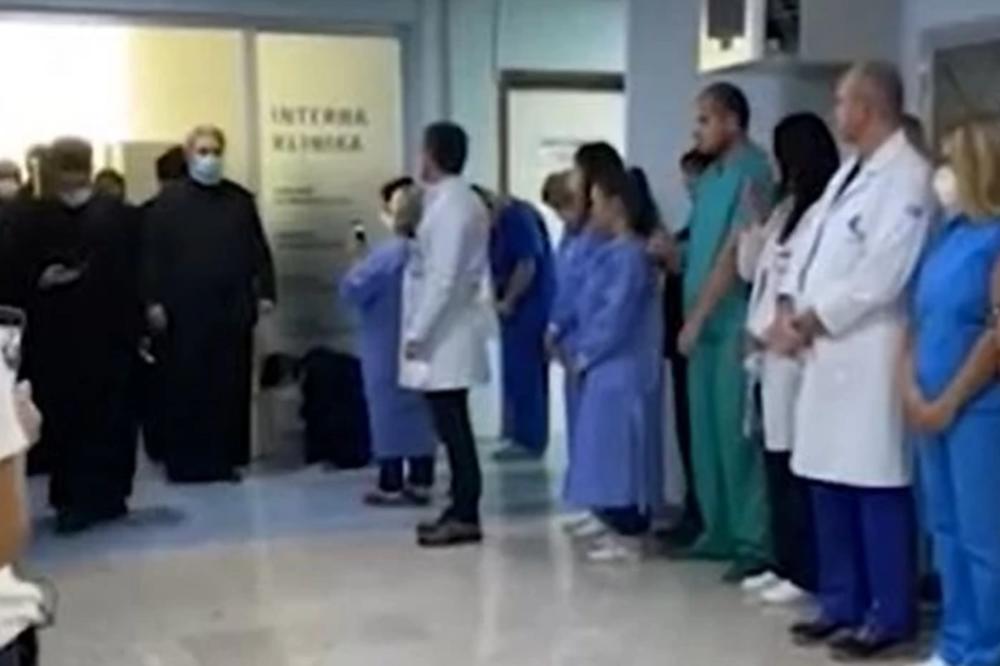 POTRESNA SCENA IZ CRNE GORE: Podgorički lekari se u suzama oprostili od MITROPOLITA AMFILOHIJA (FOTO)
