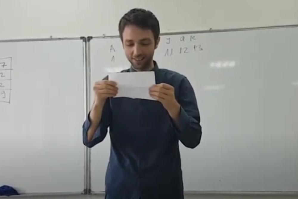 OVAJ DEČKO JE NAŠ PONOS: Viši asistent Nebojša Đurić rešio matematički problem star 40 GODINA (VIDEO)