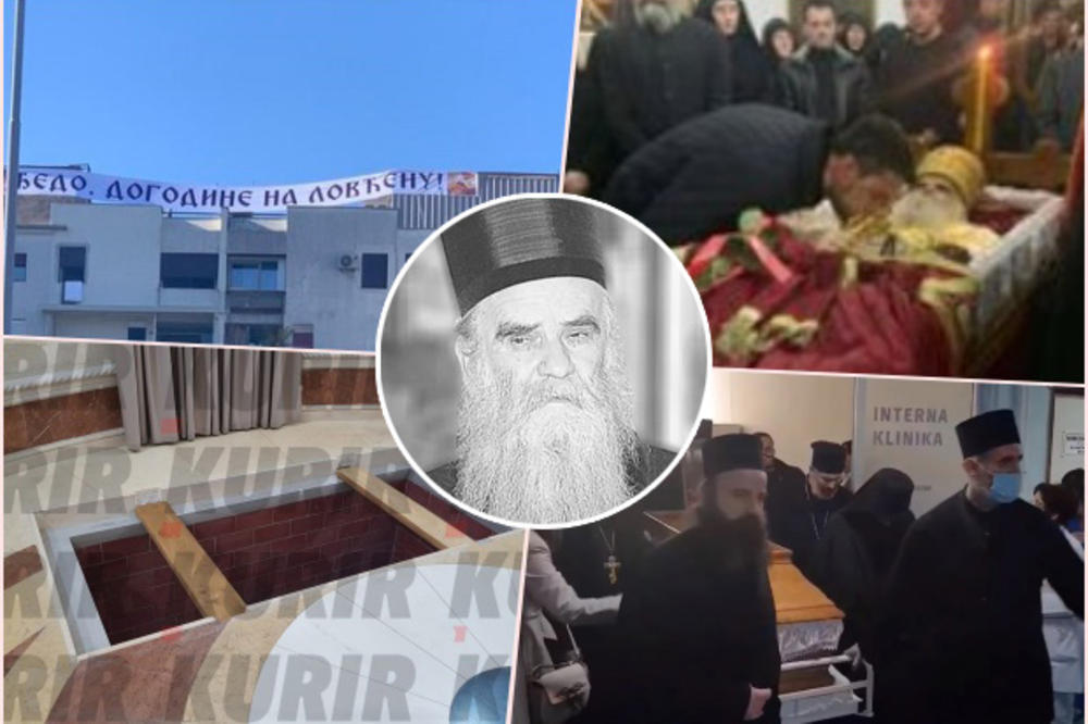 NAROD NA KOLENIMA DOČEKAO VOLJENOG ĐEDA: Telo upokojenog mitropolita preneto u Podgoricu, hiljade odali poštu