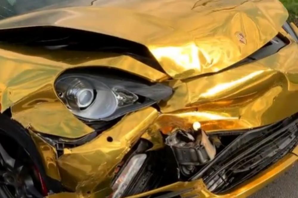 BAHATI MOMAK SLUPAO ZLATNI PORŠE NA NBG-U: Niko ne zna čime se bavi, a Instagram pršti od skupih fotki!