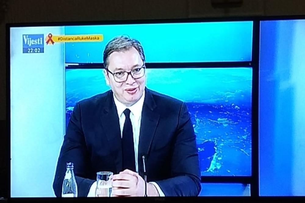 SKANDAL U EMISIJI! Voditelj prekinuo Vučića kada je hteo da otkrije ključnu stvar građanima Crne Gore