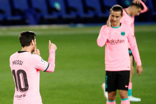 NE POMAŽE NI IGRAČ VIŠE: Grizman bocnuo, ali Mesi nije uspeo da oživi Barselonu - Alaves izdržao!