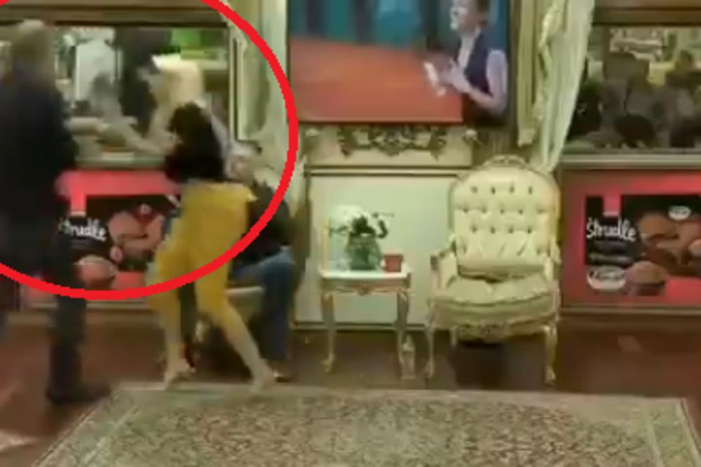 INCIDENT U PAROVIMA! Karađorđe SKOČIO DA BIJE GOSTA, voditeljka VRIŠTI, odmah prekinut PROGRAM (VIDEO)