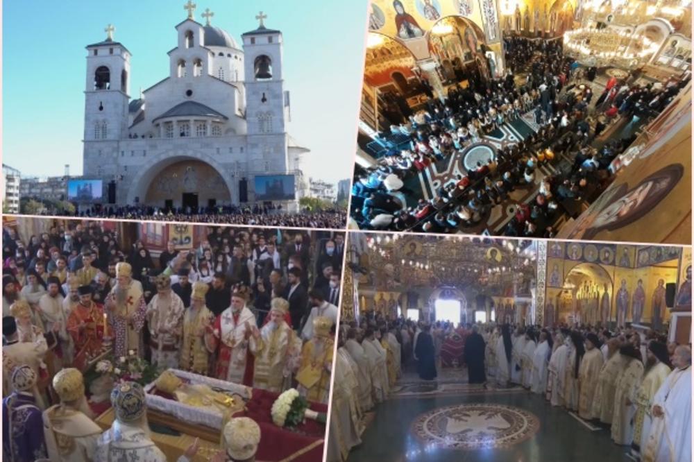 SAHRANJEN MITROPOLIT AMFILOHIJE: Plače Crna Gora, ima i ZA KIM! (VIDEO)