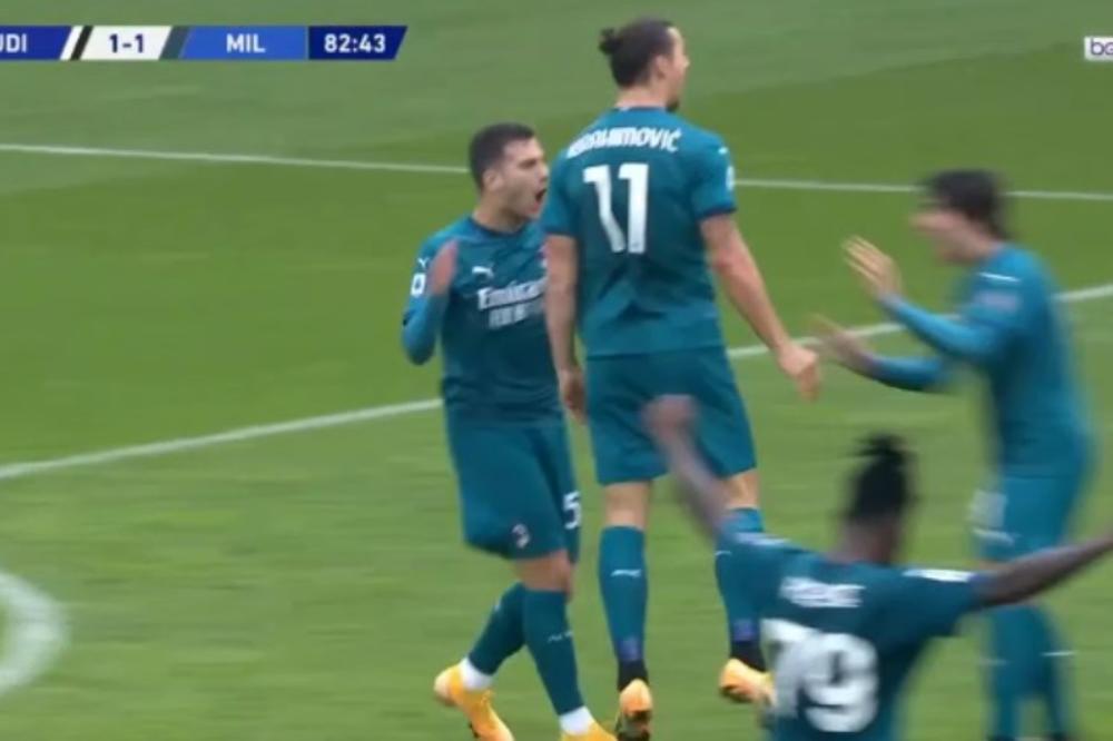 MAKAZICE ZLATANA IBRAHIMOVIĆA: Bog fudbala spektakularnim potezom doneo pobedu Milanu, derbi Đenove bez pobednika!
