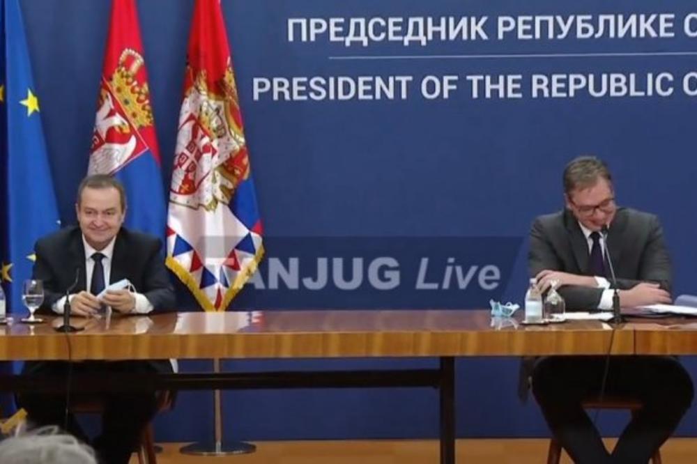 BIO SAM U OPOZICIJI I VIDEO SAM DA TO NIJE DOBRO: Dačić u Palati Srbija VUČIĆA ZASMEJAO DO SUZA!