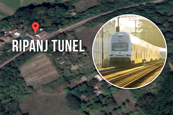 DRAMA NA ŽELEZNIČKOJ U RIPNJU! Pukom srećom izbegnuta tragedija