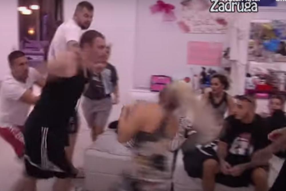 POTPUNI HAOS U ZADRUZI! Toma se zaleteo na Frana, Sanja se našla u SREDINI pa PALA! Obezbeđenje ODMAH REAGOVALO