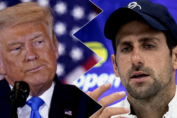 NEČUVENO! U AMERICI KRENULA NEVIĐENA PLJUVAČINA ZBOG ĐOKOVIĆA I TRAMPA: Težak skandal, RAFALNA PALJBA na sve strane