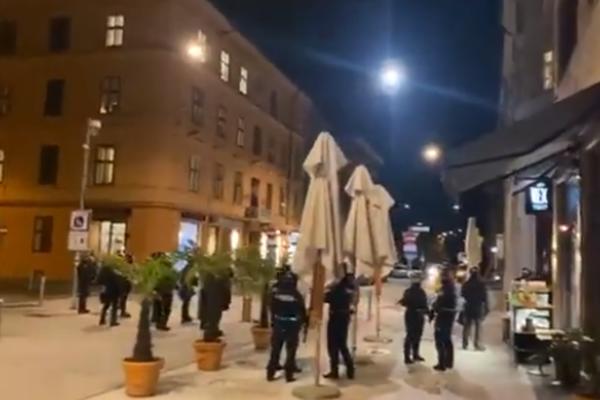 VODENIM TOPOVIMA NA GRAĐANE LJUBLJANE! Demonstracije u SLOVENIJI zbog KARANTINA, helikopteri nadleću GRAD (VIDEO)