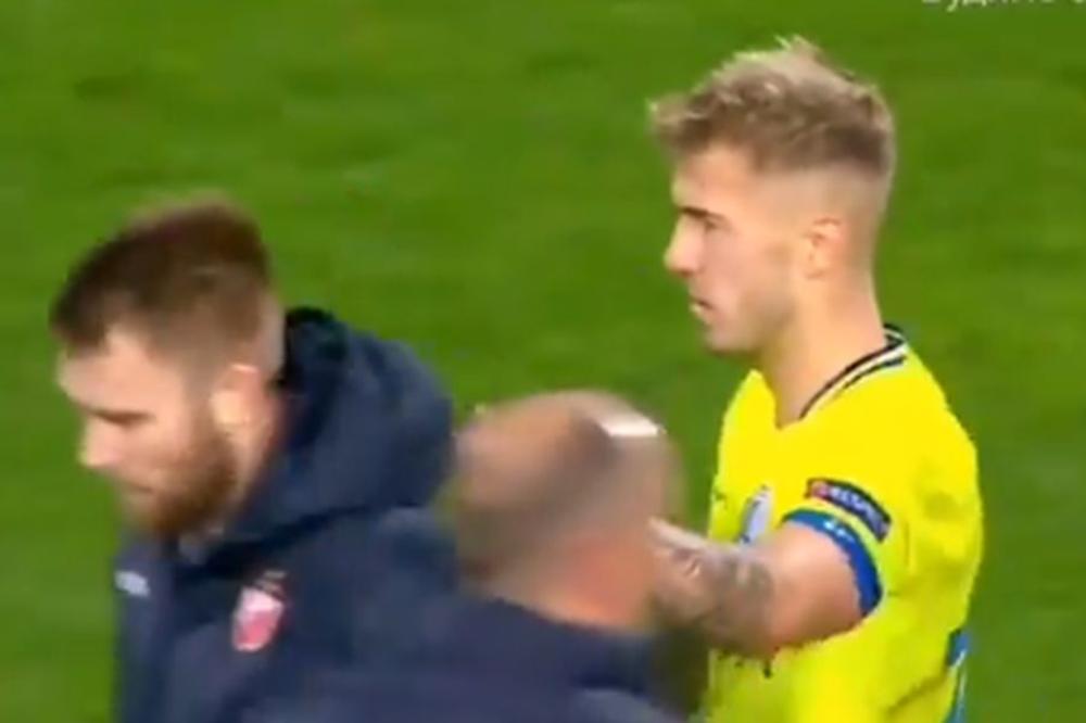 VUKAO KATAIJA ZA RUKAV POSLE MEČA: Potez igrača Genta zbog kojeg su Delije ostale bez teksta! (VIDEO)