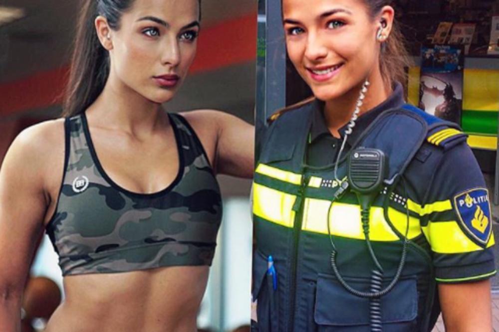 ZA S*KSI POLICAJKOM SE SVI OKREĆU KADA JE U UNIFORMI: Čekajte samo da je vidite kada se skine! (FOTO)