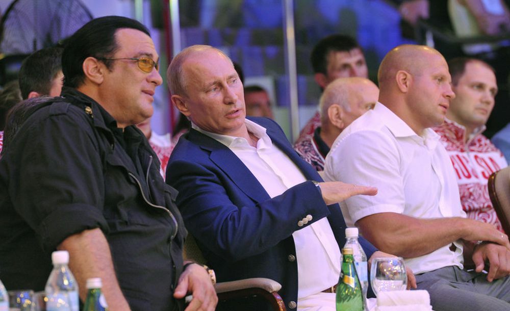 Vladimir Putin, Stiven Sigal, Fedor Emalijanenko