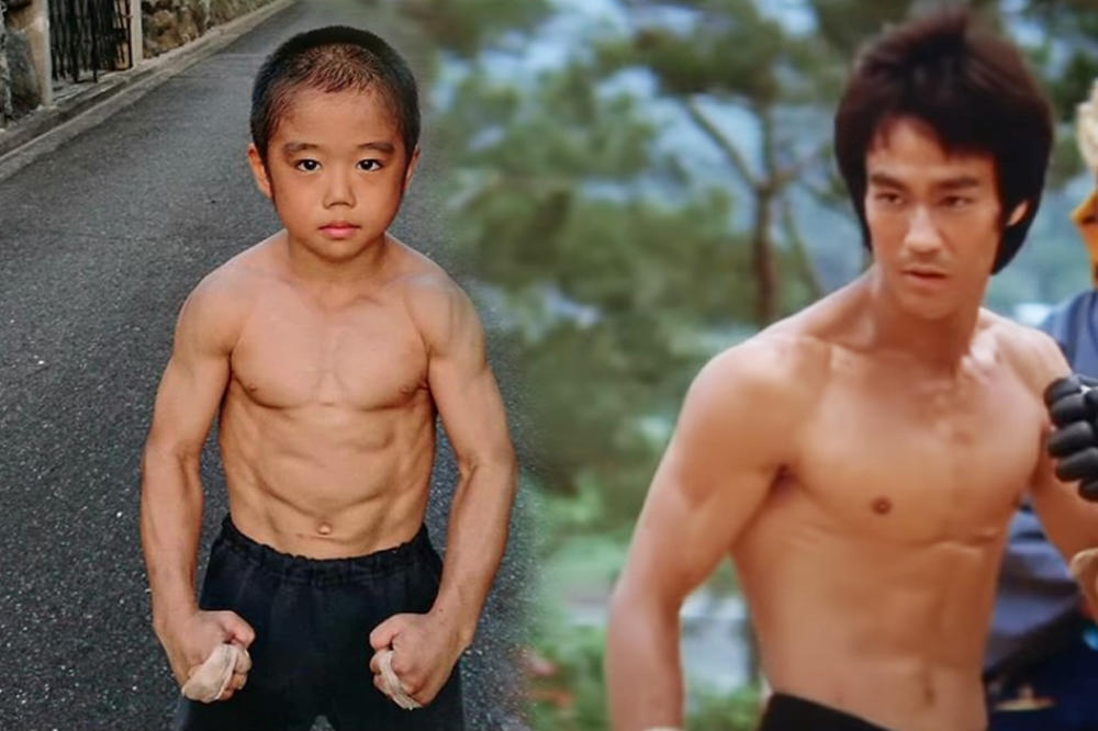 ČUDO OD DETETA JE NOVI BRUS LI! Radi sklekove na jednoj ruci, NUNČAKE OBOŽAVA, a ima samo DESET GODINA! (VIDEO)