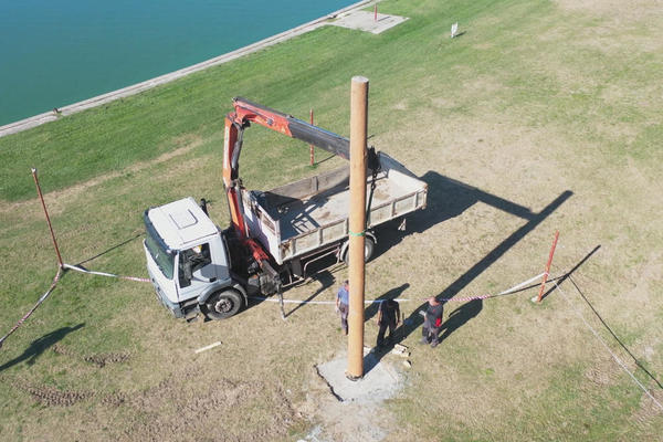 NOVA ZABAVA ZA TURISTE NA OBALI JEZERA PALIĆ: Gradi se Avantura park vredan 12 miliona dinara (FOTO)