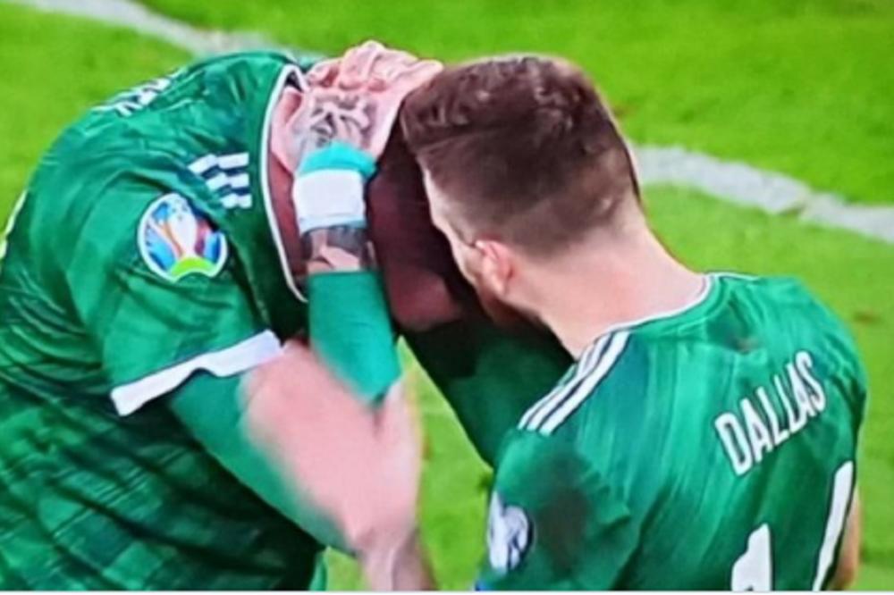 NIJE HTEO DA OSTAVI DRUGOVE NA CEDILU: Pred meč baraža je ostao bez sestre! Zbog njega je sinoć plakao ceo svet!