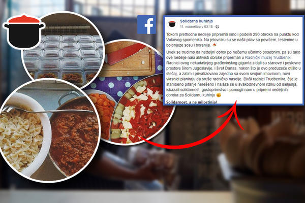 NI KORONA NE MOŽE DA IH ZAUSTAVI: Ovi HEROJI su prošle nedelje podelili 290 OBROKA! KAPA DOLE, DOBRI LJUDI (FOTO)