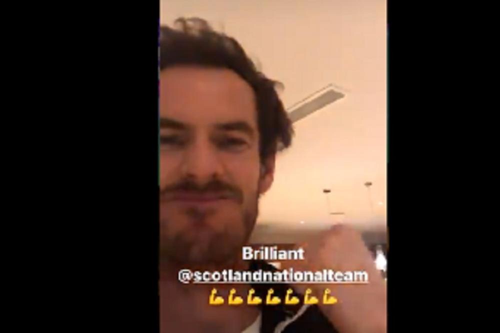 NE BIH VOLEO DA SAM MU KOMŠIJA: Endija Marija ismevaju zbog toga kako je slavio pobedu nad Srbijom u Beogradu!