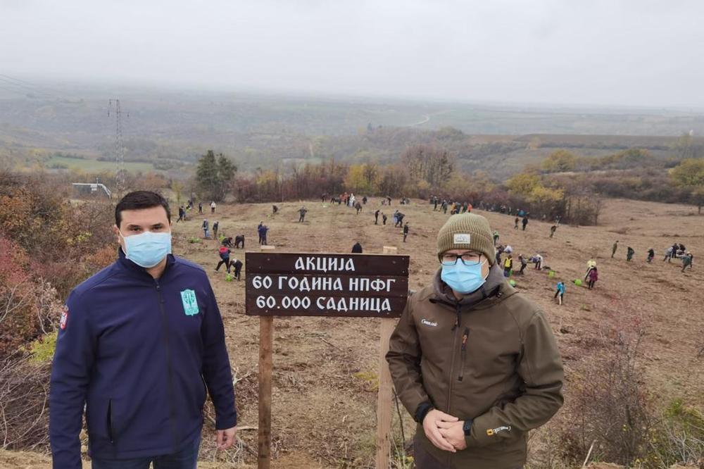 VUČEVIĆ: Sadnjom 60.000 sadnica pokazaćemo koliki smo zaljubljenici u Frušku Goru!