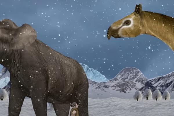 BILE SU TOLIKE??? STVARNO? Objavljen video sa poređenjem ČOVEKA i praistorijskih sisara! (VIDEO)