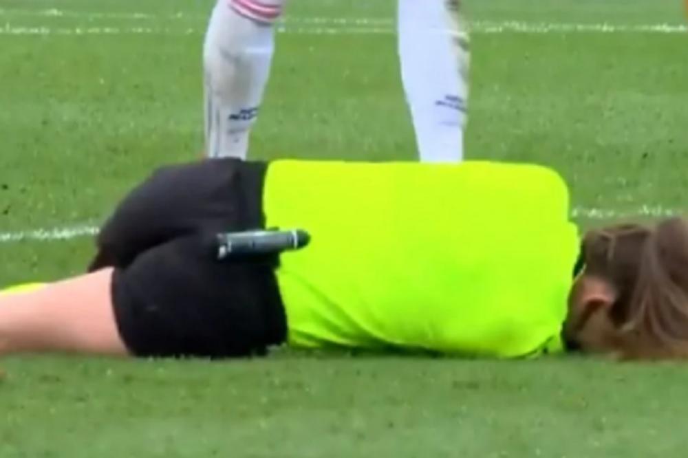 SUTKINJA NOKAUTIRANA NA TERENU: Vrištala je od bolova! (VIDEO)