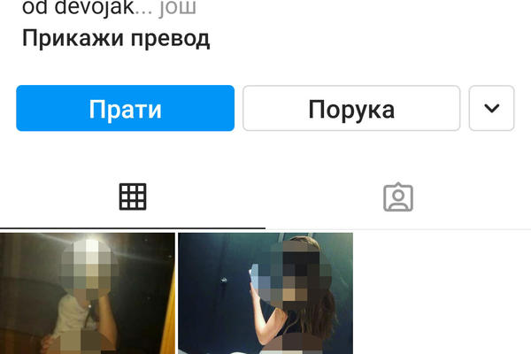 SLIKE GOLIH MALOLETNICA KRUŽE INTERNETOM U SRBIJI! Instagram raj za pedofile, vrbuju preko MORBIDNE grupe (FOTO)