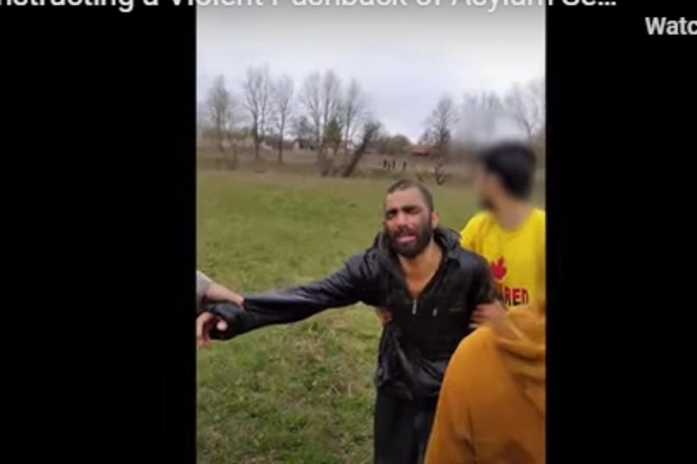 ŠPIGL JE OBJAVIO SNIMAK: Oni tvrde da dokazuju da hrvatski policajci tuku migrante!