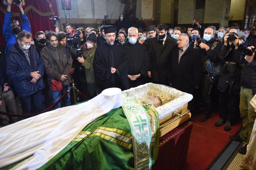 NA SAHRANI PATRIJARHA IRINEJA: Po protokolu govoriće Hrizostom, Vučić, Lukić i Dodik!